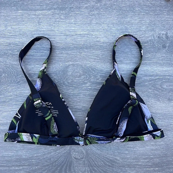 RVCA Pixie Hi-Tri Bikini Top & Pixie French Bikini Bottoms, true black - Picture 7 of 10